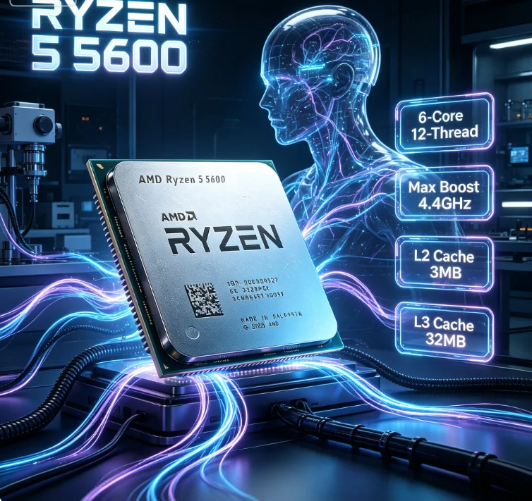 Amd Cpu Ryzen 5 - Processeur de bureau AMD Ryzen 5