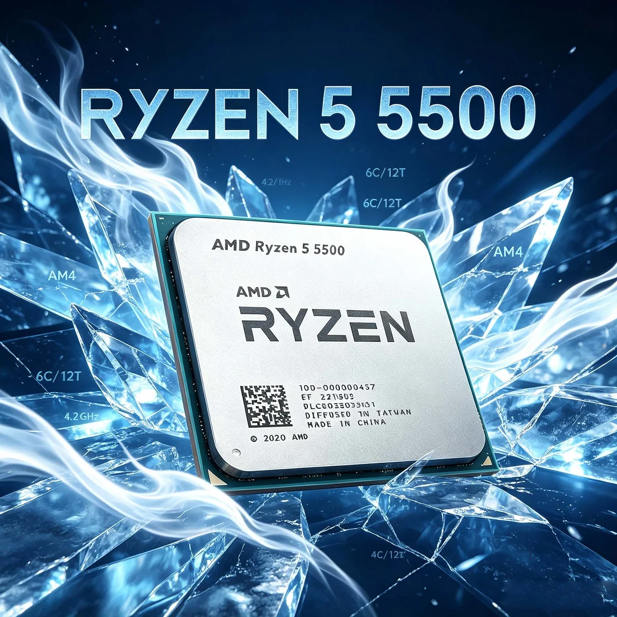 Amd Cpu Ryzen 5 - Processeur AMD Ryzen 5 5500 R5