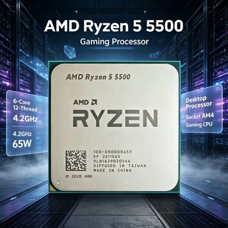 Amd Cpu Ryzen 5 - Processeur AMD Ryzen 5 5500 AM4