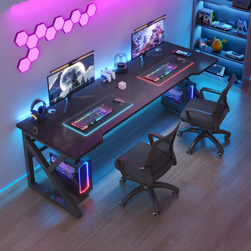 Esports Gaming Chair - Bureau d'ordinateur double moderne et simple