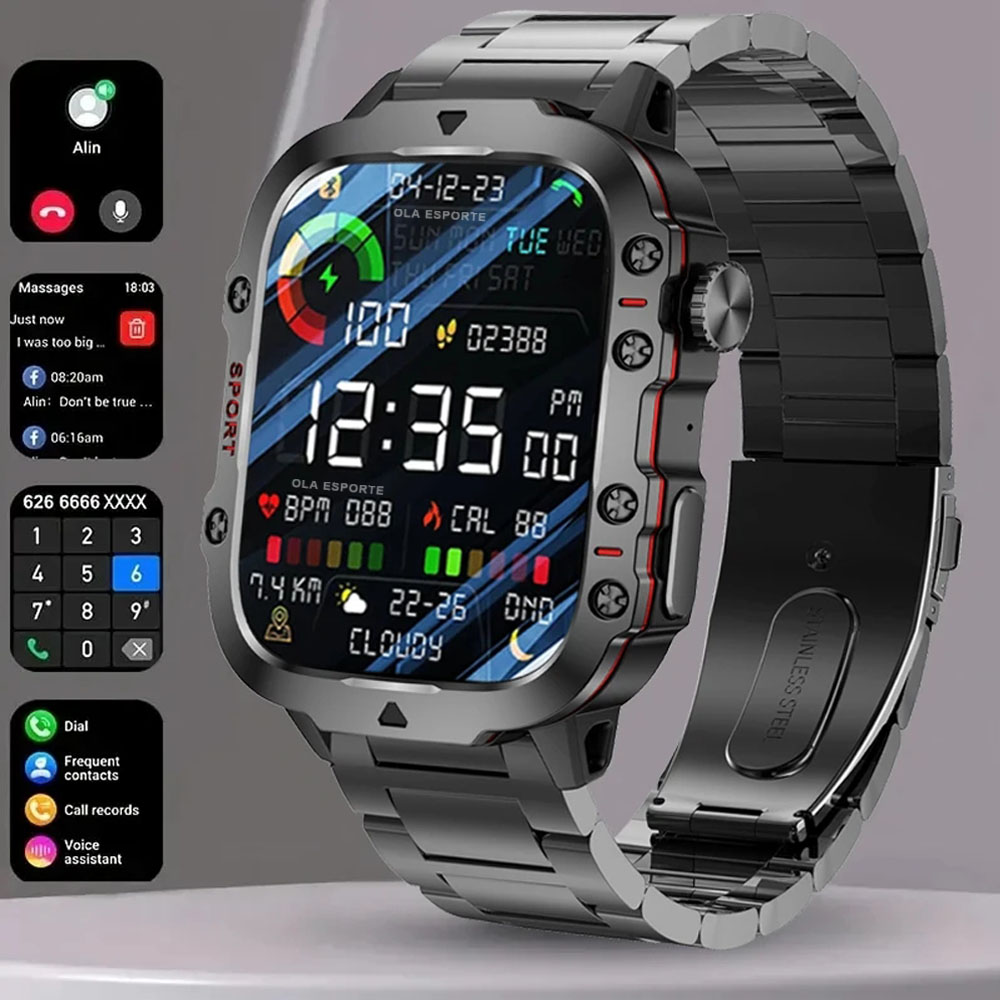 Phase Esports & Gaming Festival - 2025 nouvelle montre intelligente militaire hommes