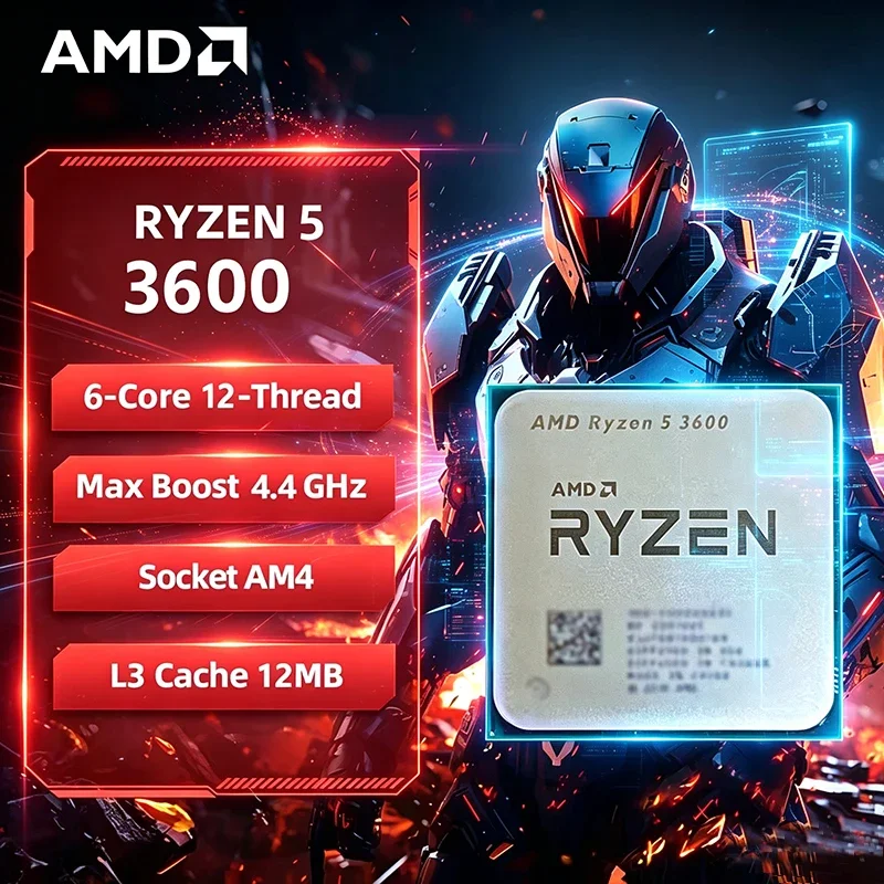 Amd Cpu Ryzen 5 - Processeur de bureau AMD Ryzen 5