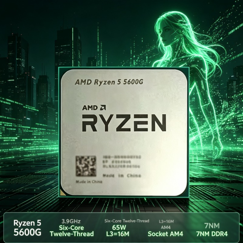 Amd Cpu Ryzen 5 - Processeur AMD Ryzen 5 5600G CPU