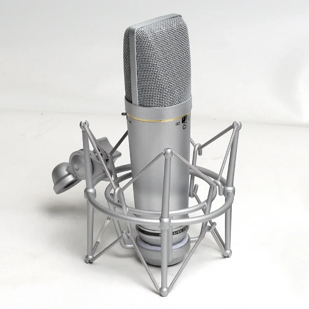 Streaming Mic Condenser - 2026 haut de gamme 48V enregistrement