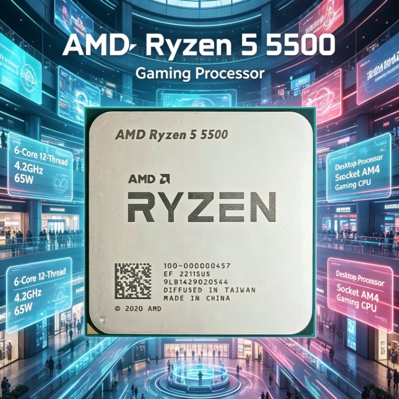 Processeur AMD Ryzen 5 5500 AM - Amd Cpu Ryzen 5 avis et prix
