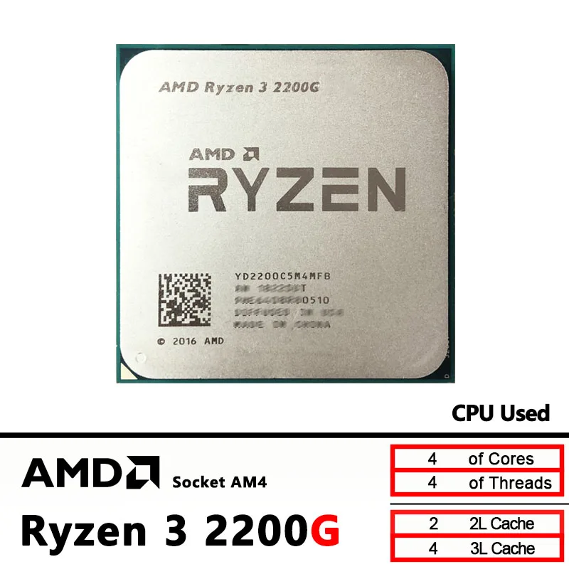 Processeur AMD Ryzen 3 2200G d - Amd Cpu Ryzen 5 avis et prix
