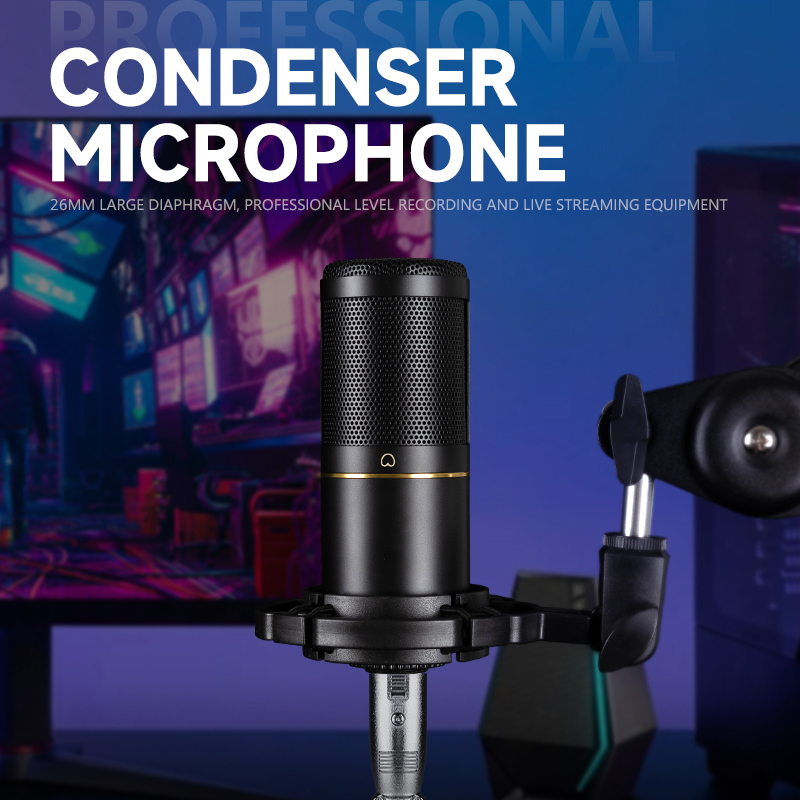 Microphone à condensateur XLR  - Streaming Mic Condenser avis et prix