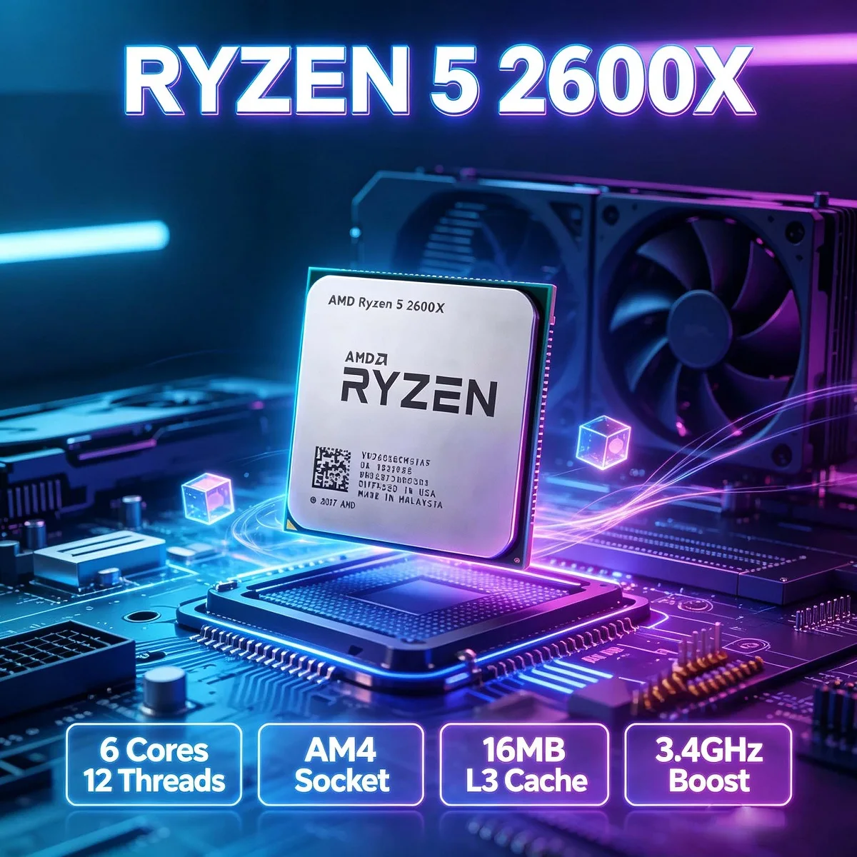 Processeur de jeu pour ordinat - Amd Cpu Ryzen 5 avis et prix