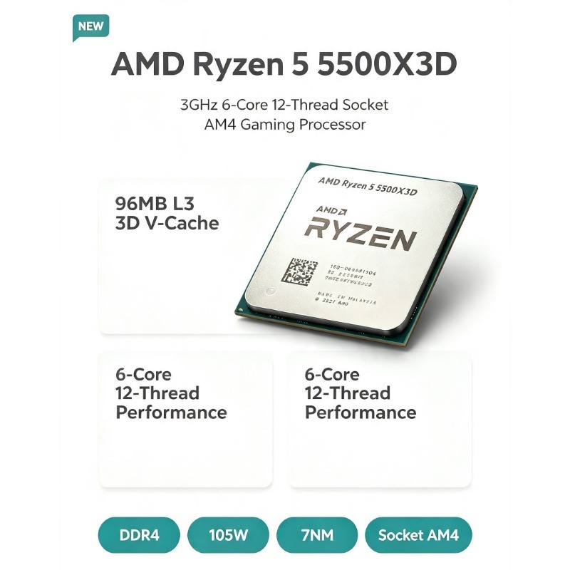Processeur de bureau AMD Ryzen - Amd Cpu Ryzen 5 avis et prix