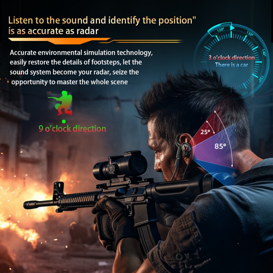 Casque de jeu Esports, son sur - Esports Gaming Headset avis et prix