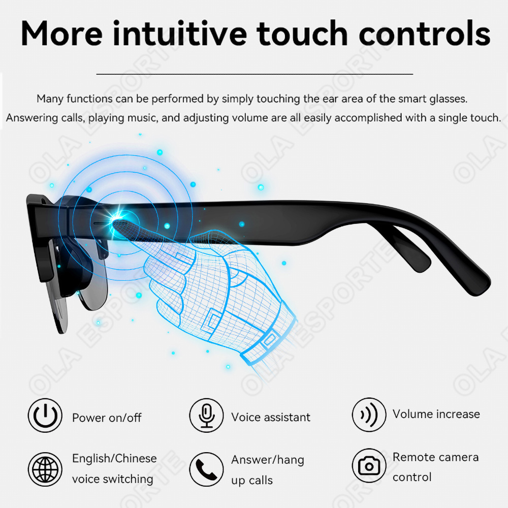 Nouvelles lunettes intelligent - Gaming Glasses Blue avis et prix