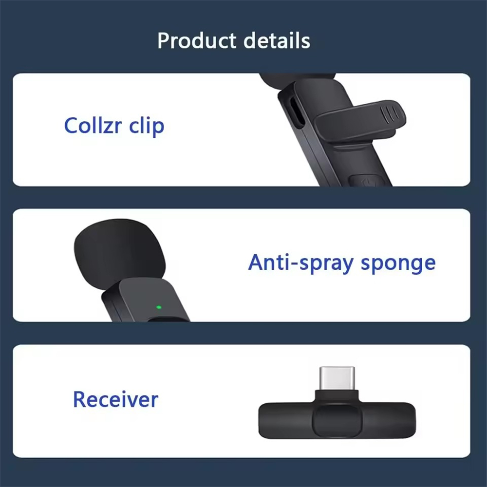 Microphone sans fil à réductio - Streaming Mic Condenser avis et prix