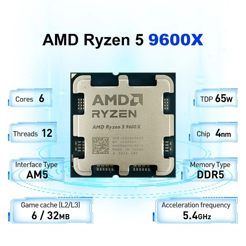 Processeur de bureau AMD Ryzen - Amd Cpu Ryzen 5 avis et prix