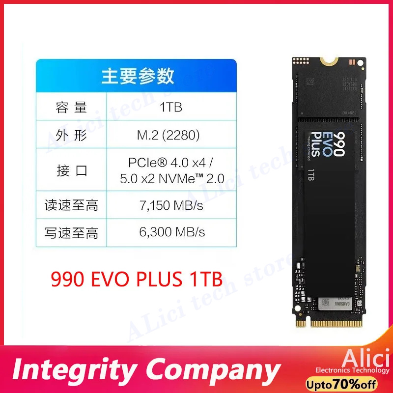 SSD d'ordinateur d'origine pou - Samsung Ssd 990 Pro avis et prix