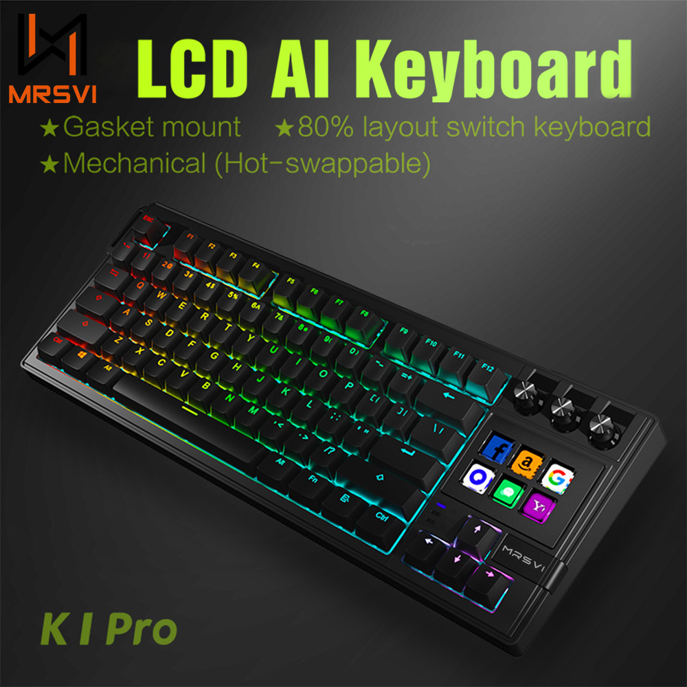 MRSVI K1 PRO visuel LCD AI cla - Elgato Stream Deck avis et prix