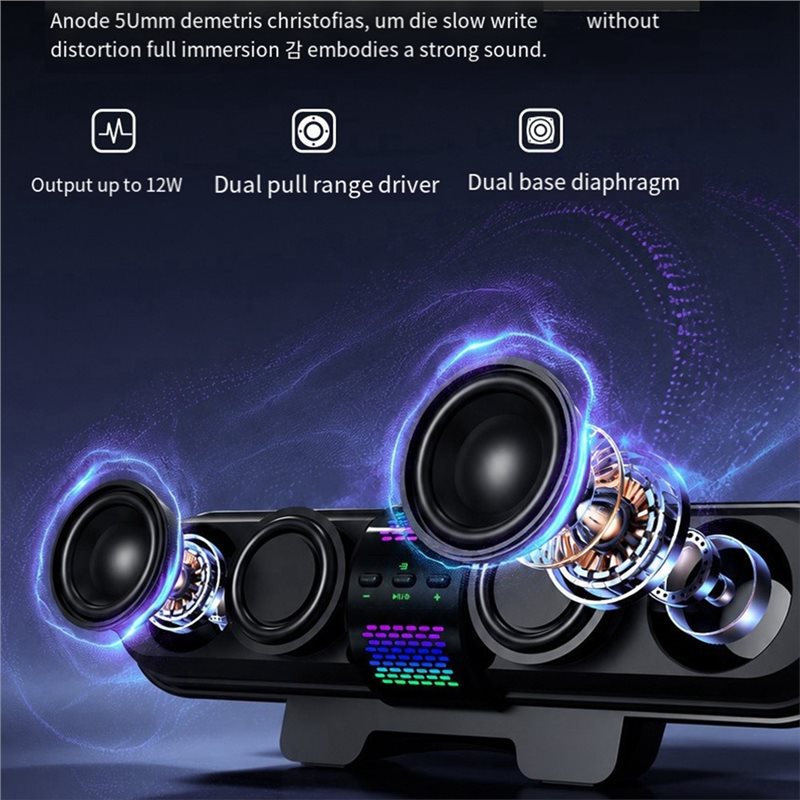 【En promotion】Barre de son RGB - Esports Online Gaming avis et prix