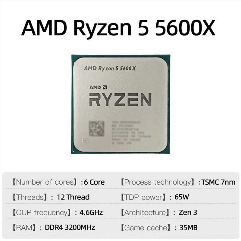 Processeur de bureau AMD Ryzen - Amd Cpu Ryzen 5 avis et prix