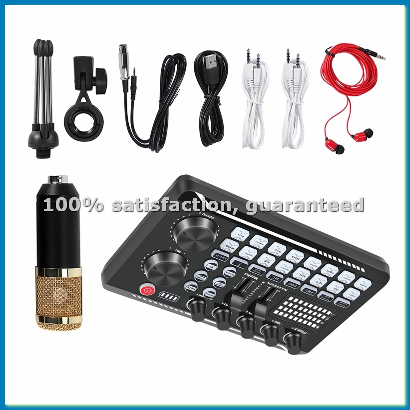 Kit de carte son F998, kit de  - Streaming Mic Condenser avis et prix