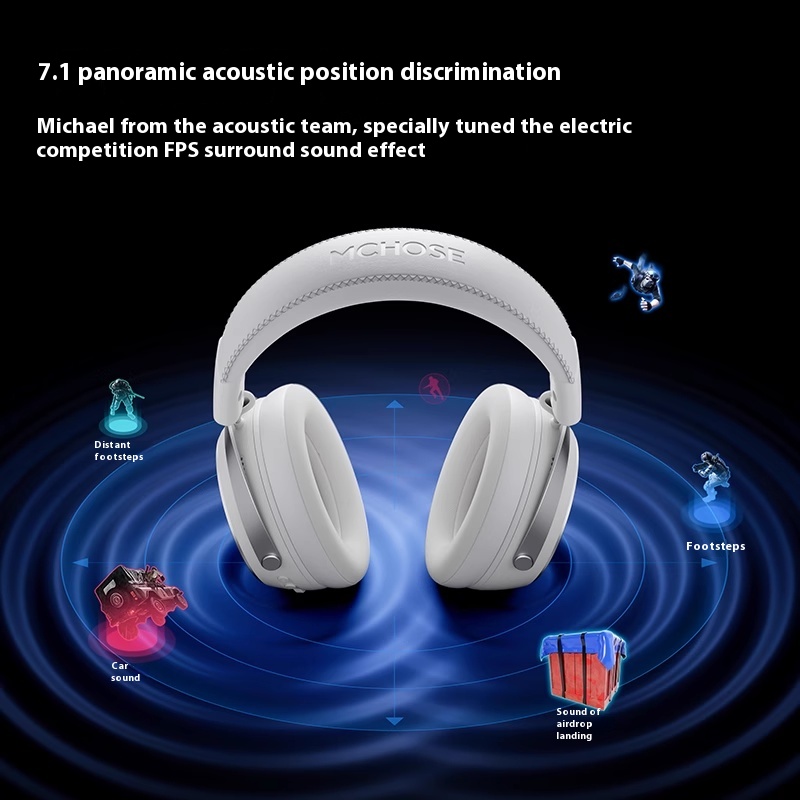 Casque de jeu MCHOSE X9 Grandm - Gaming Headset 7.1 avis et prix