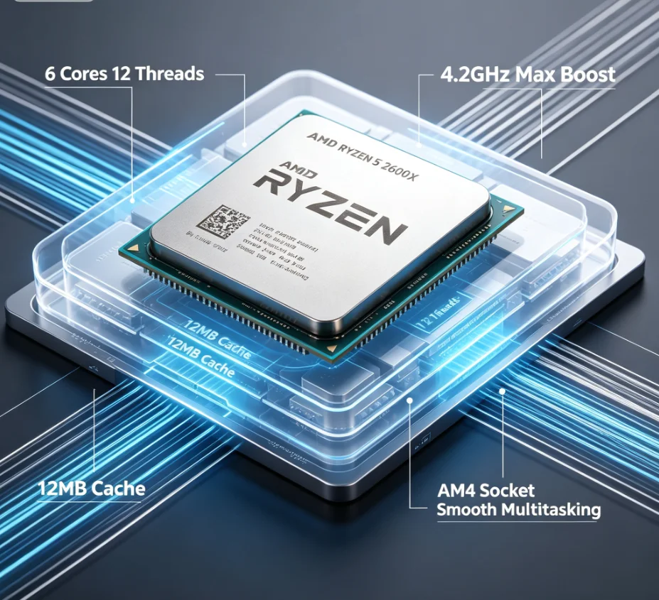 Processeur de jeu AMD Ryzen 5  - Amd Cpu Ryzen 5 avis et prix
