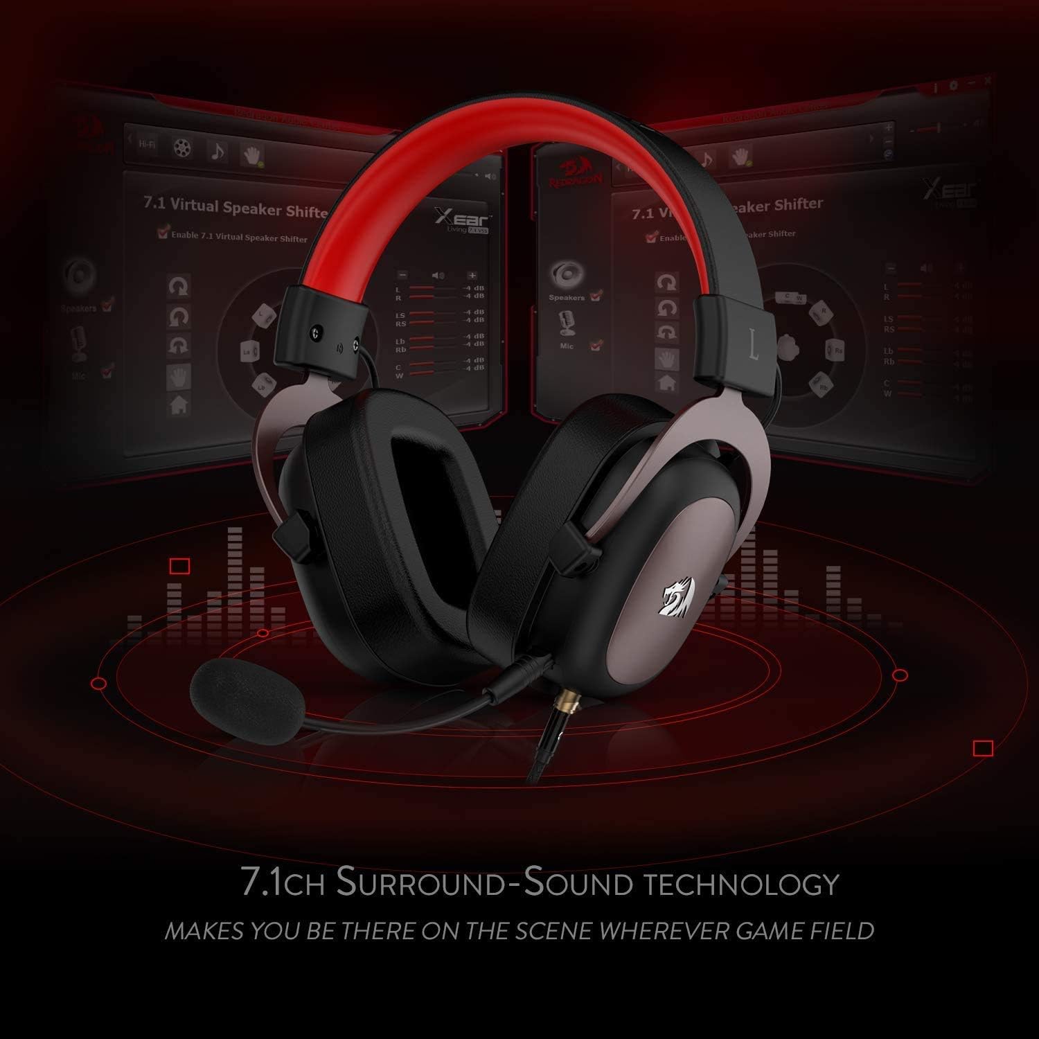 Casque de jeu filaire Redragon - Gaming Headset 7.1 avis et prix